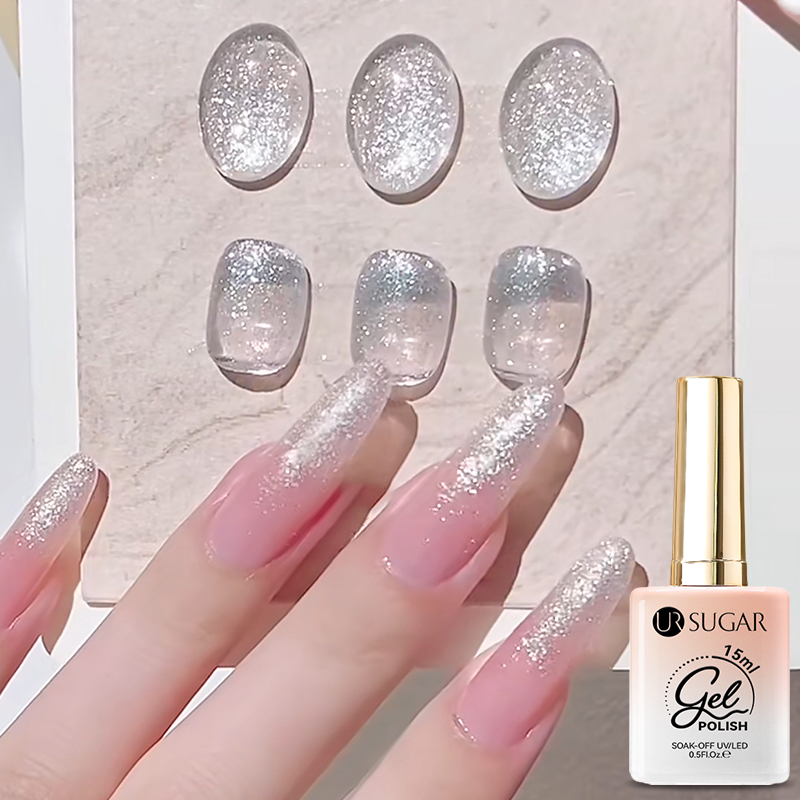 UR SUGAR 15ml Nail Gel Polish  - Resin Art Design For Wedding ulasan dan harga