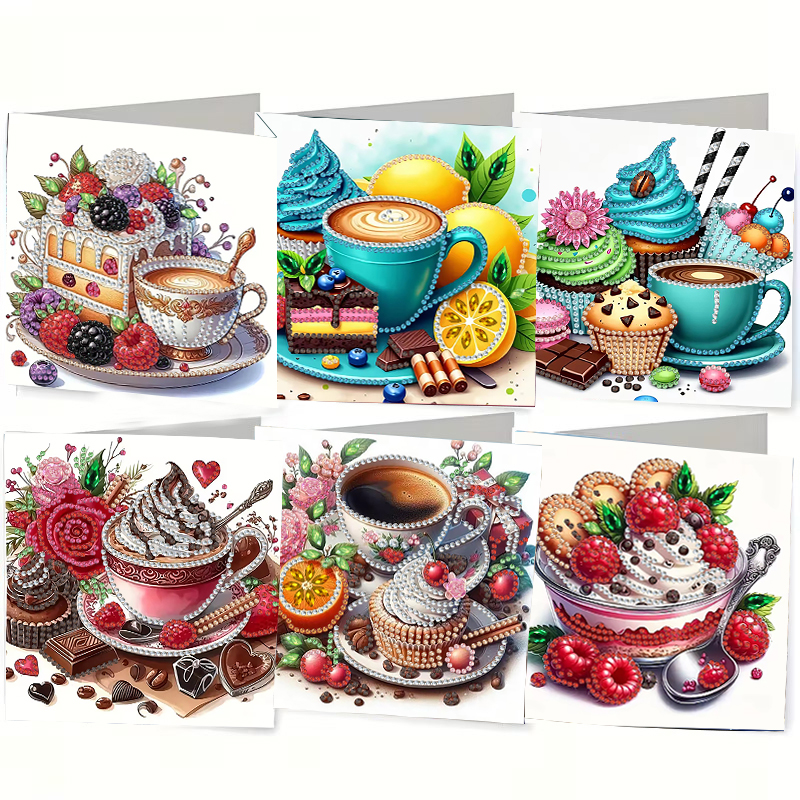 6-piece DIY Diamond Painting S - Resin Art Heart ulasan dan harga