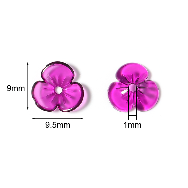 20pcs/lot Transparent Resin Pe - Resin Art Jewelry Kit ulasan dan harga