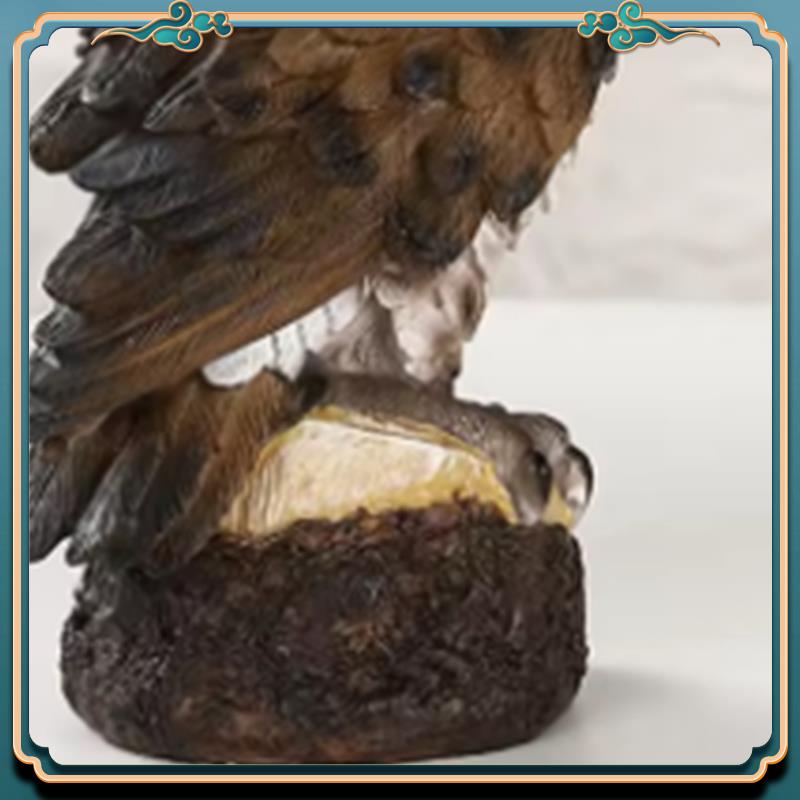 (New)-Resin Owl Statue Bird Ga - Resin Art Sculptures ulasan dan harga