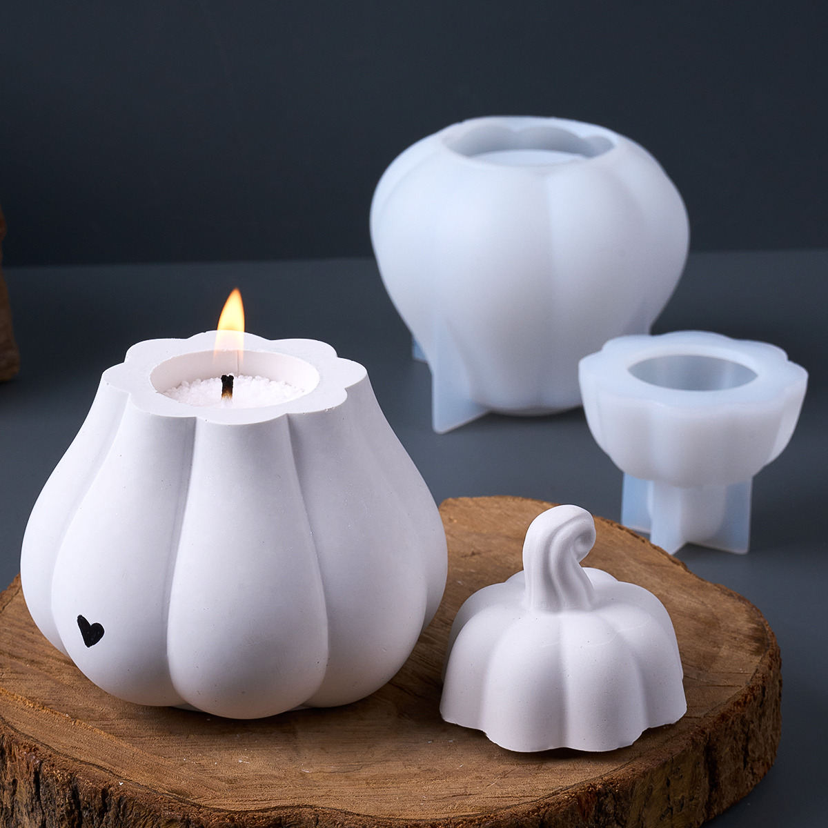 DIY Pumpkin Storage Box Silico - Resin Art Case ulasan dan harga