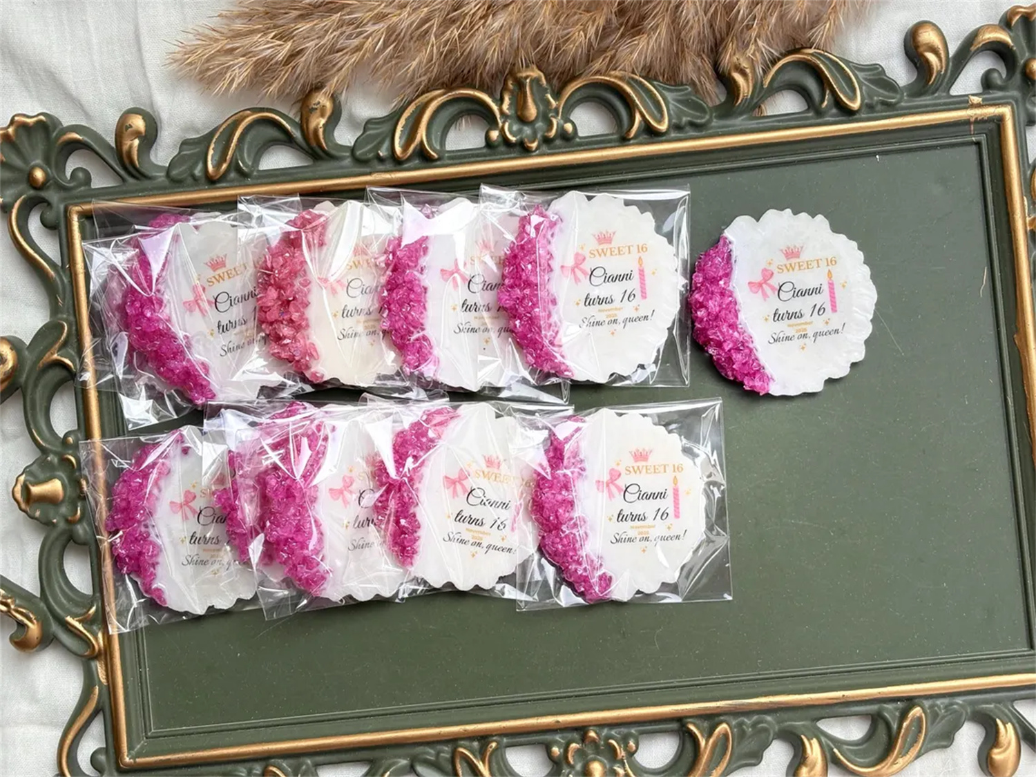 Personalized Wedding Epoxy Mag - Resin Art Design For Wedding ulasan dan harga