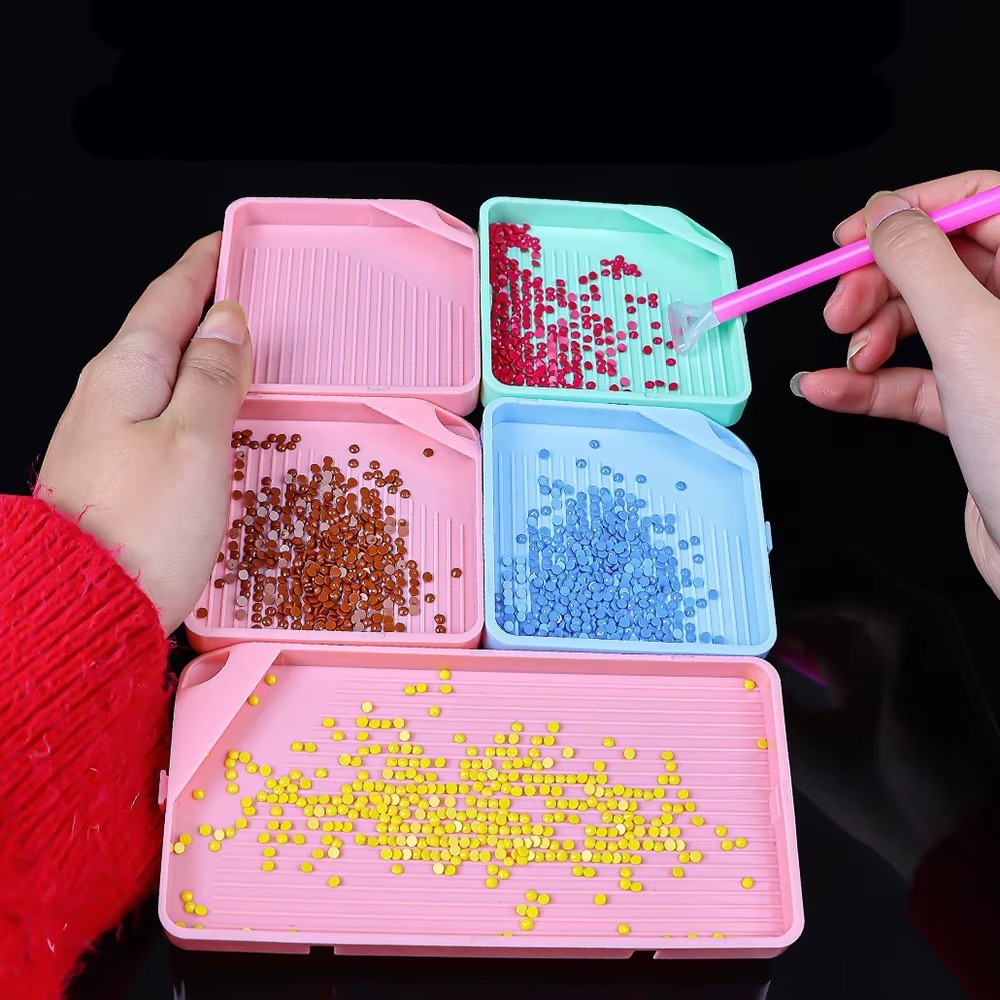 DIY Craft Diamond Painting Tra - Resin Art Tray ulasan dan harga