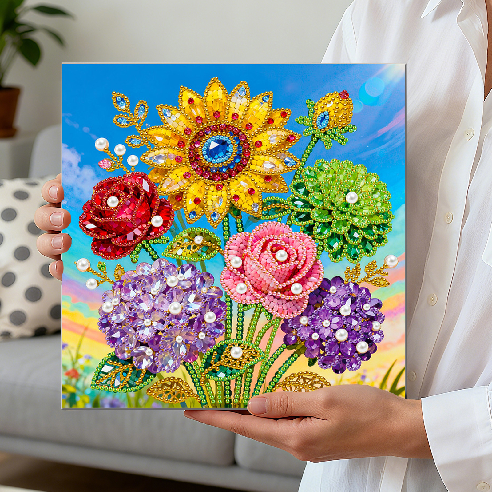 DIY Pearl Art Painting for Adu - Resin Art Frame ulasan dan harga