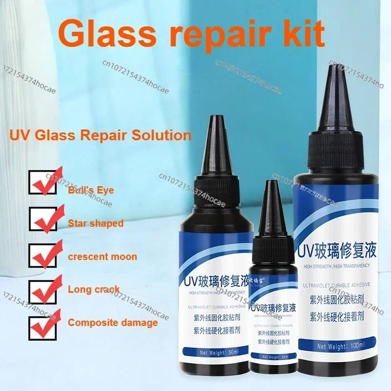 Car Windshield Repair Adhesive - Resin Art Lamp ulasan dan harga