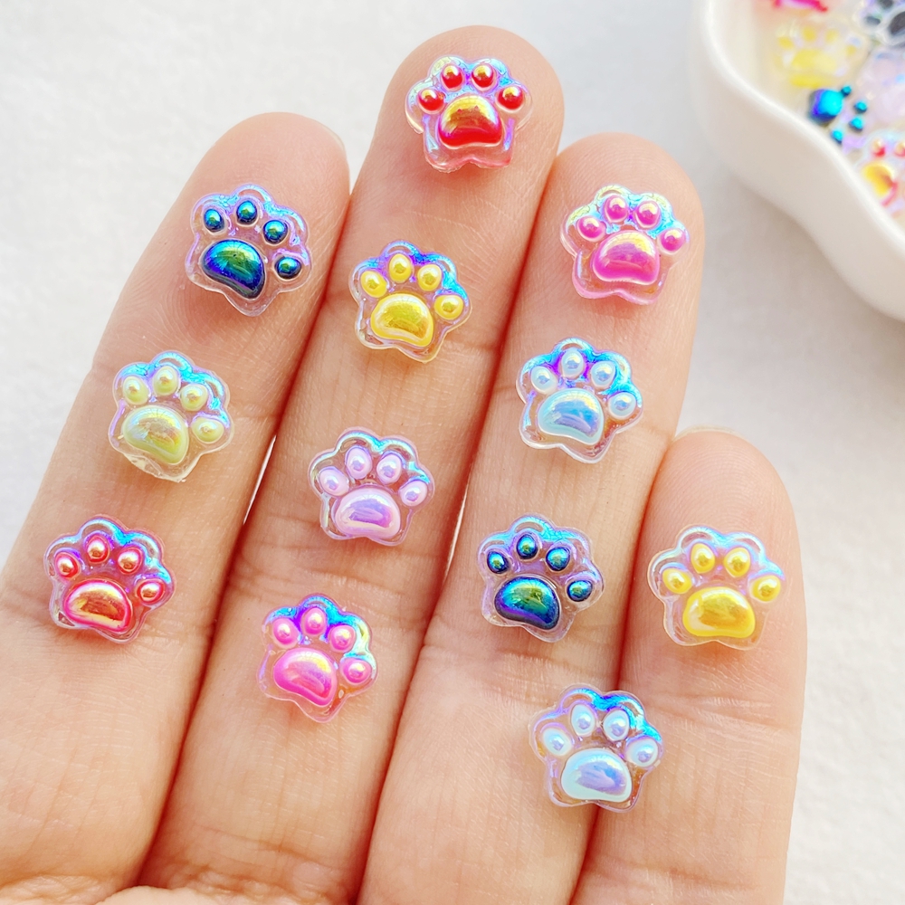 50Pcs Cute Cartoon Mini Colorf - Resin Art Design For Wedding ulasan dan harga