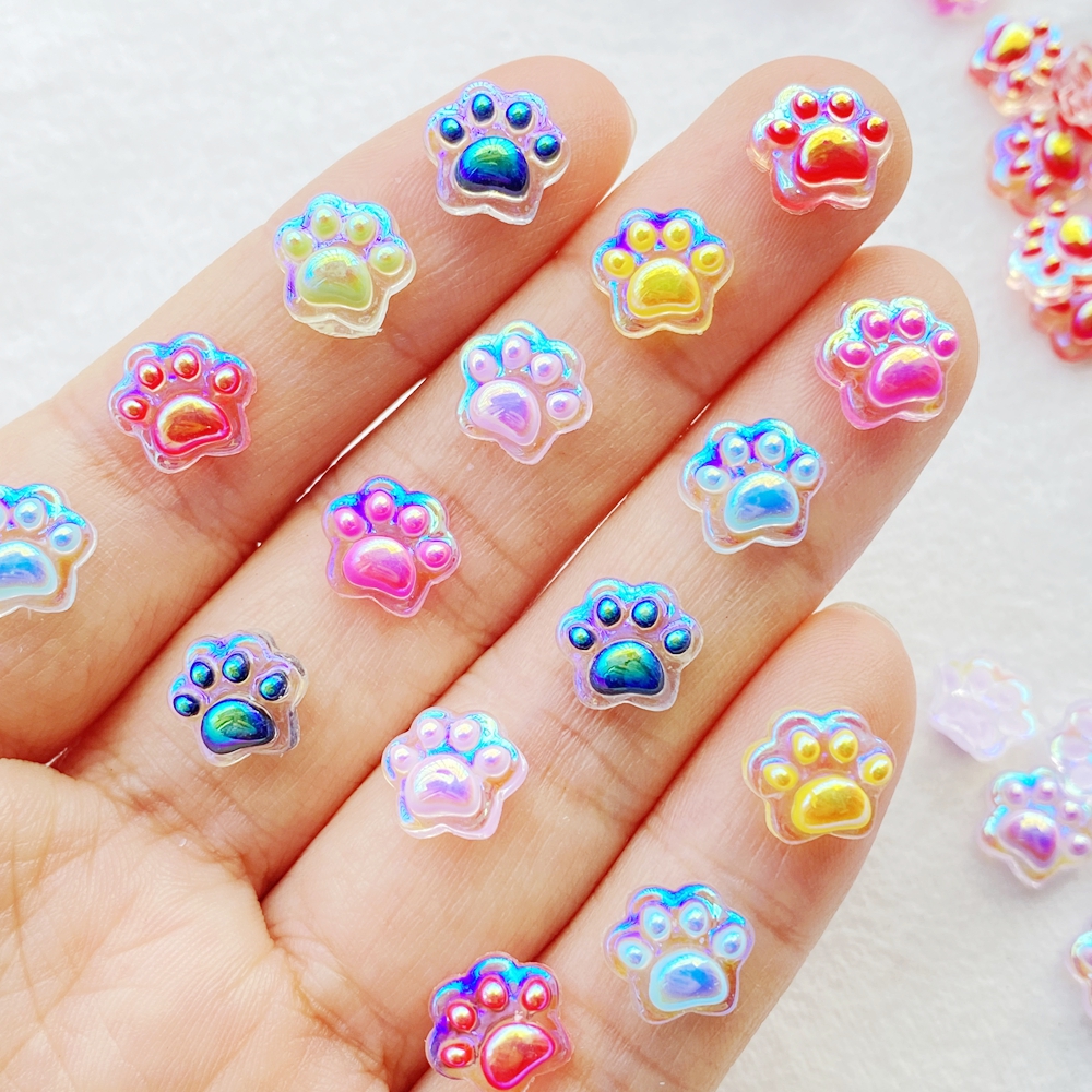 50Pcs Cute Cartoon Mini Colorf - Resin Art Design For Wedding ulasan dan harga