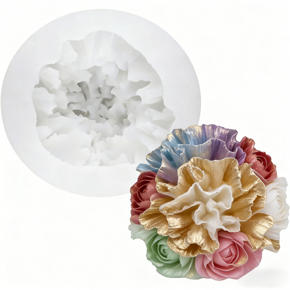 3-Piece Silicone Molds for Ros - Resin Art Rose Petals ulasan dan harga