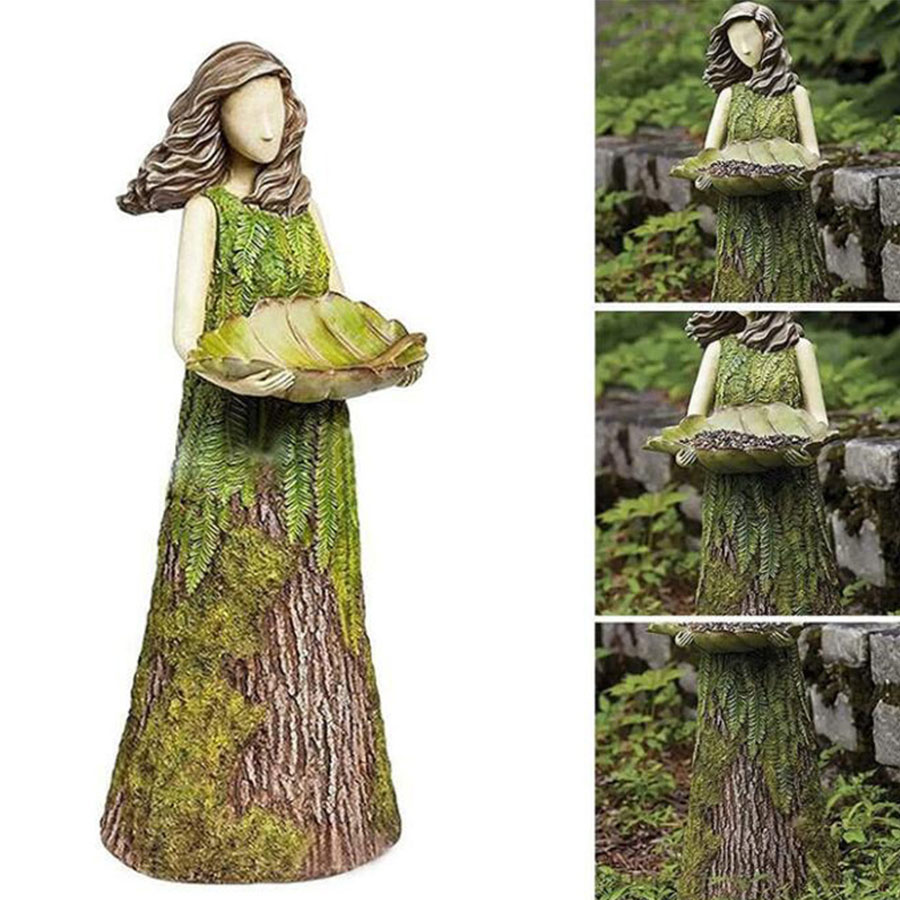 Pastoral Forest Goddess Resin  - Resin Art Sculptures ulasan dan harga