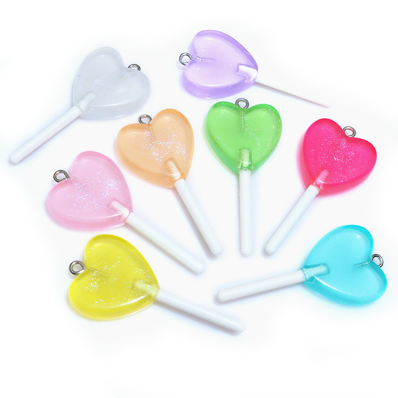 10pcs Resin Pendants Shiny Rou - Resin Art Jewelry Kit ulasan dan harga