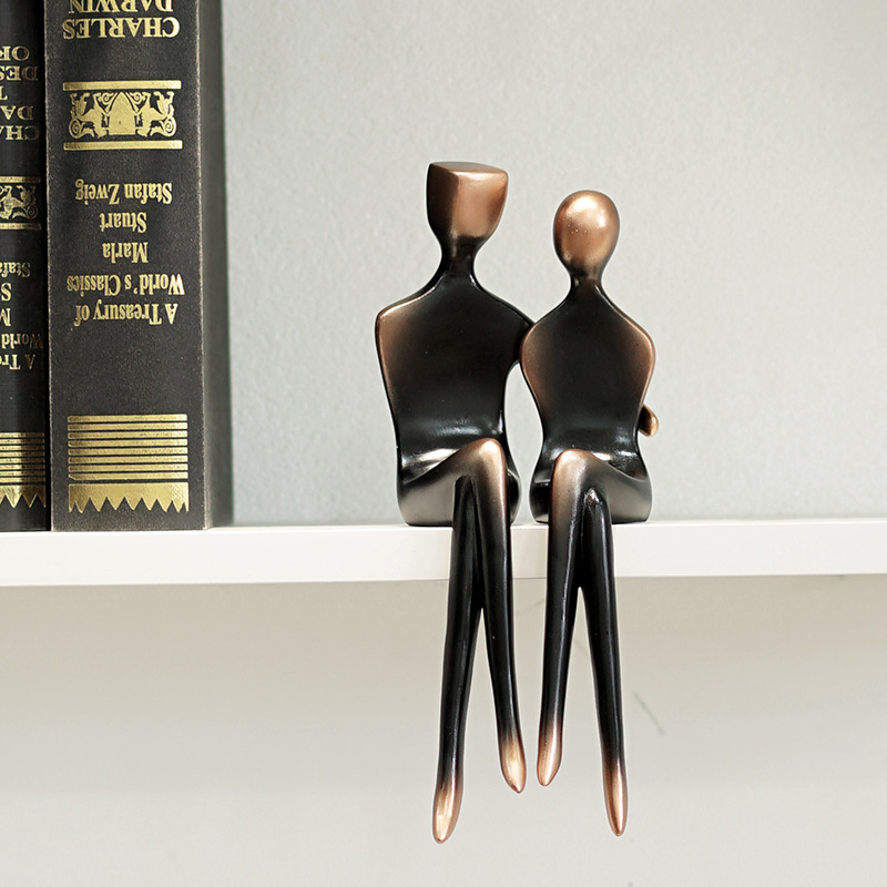 Couple Hugging Sculpture, Home - Resin Art For Anniversary Gift ulasan dan harga