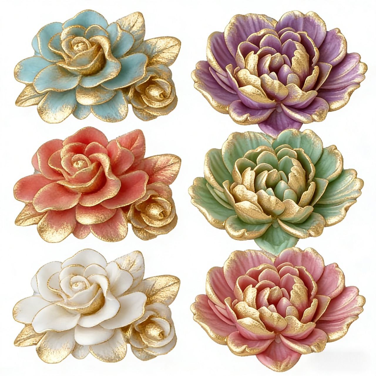 2-Piece 3D Heart-Shaped Garden - Resin Art Design For Wedding ulasan dan harga