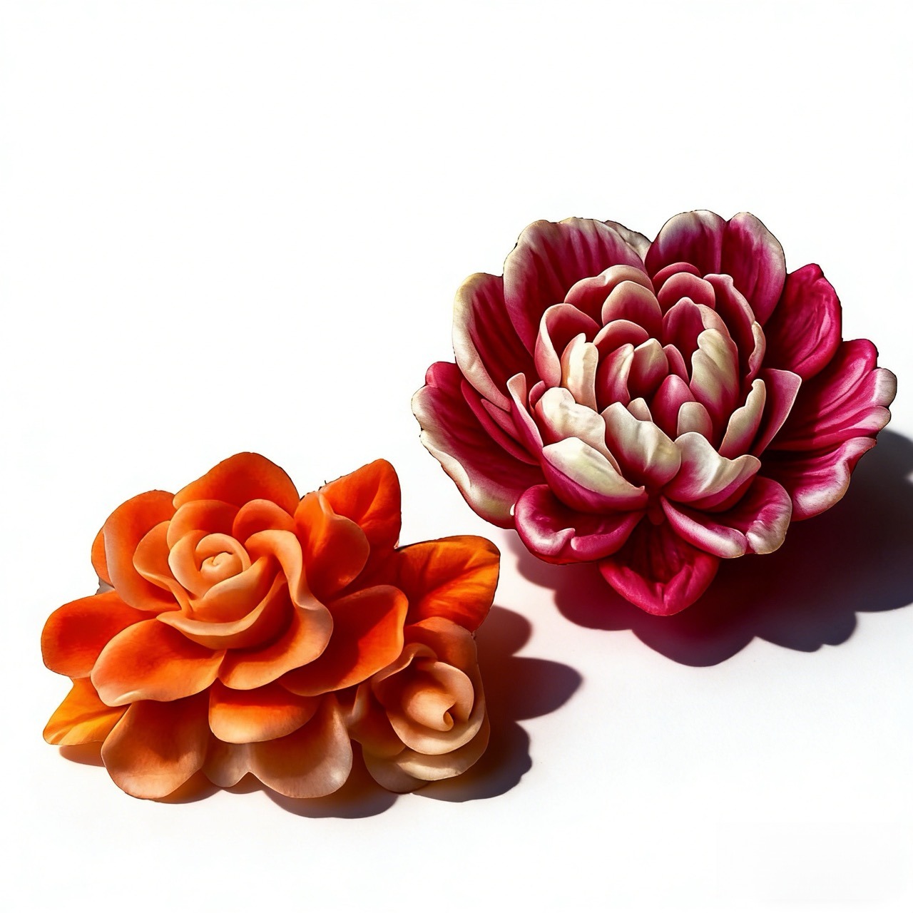 2-Piece 3D Heart-Shaped Garden - Resin Art Design For Wedding ulasan dan harga