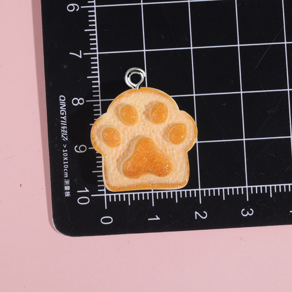 10pcs Heart Bear Cat Animal Sh - Resin Art Keychain ulasan dan harga