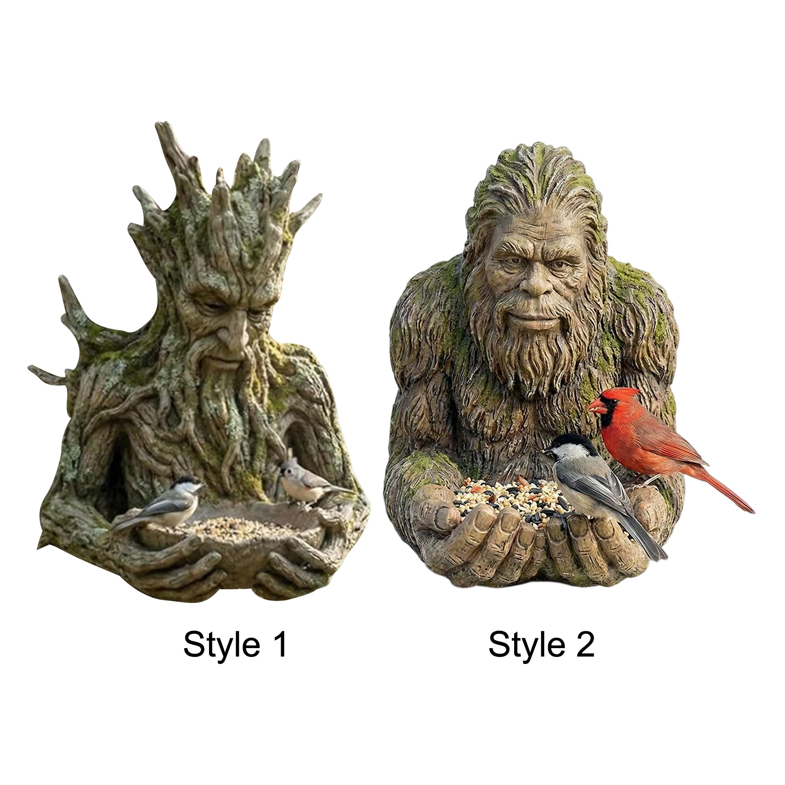 Bird Feeder Resin Sasquatchs S - Resin Art Tray ulasan dan harga