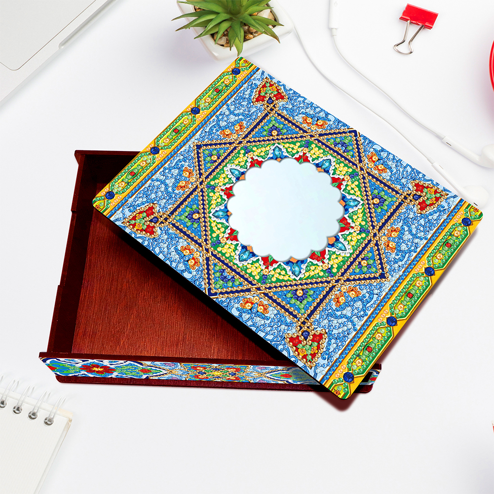 Ring Organizer Case DIY Diamon - Resin Art Case ulasan dan harga