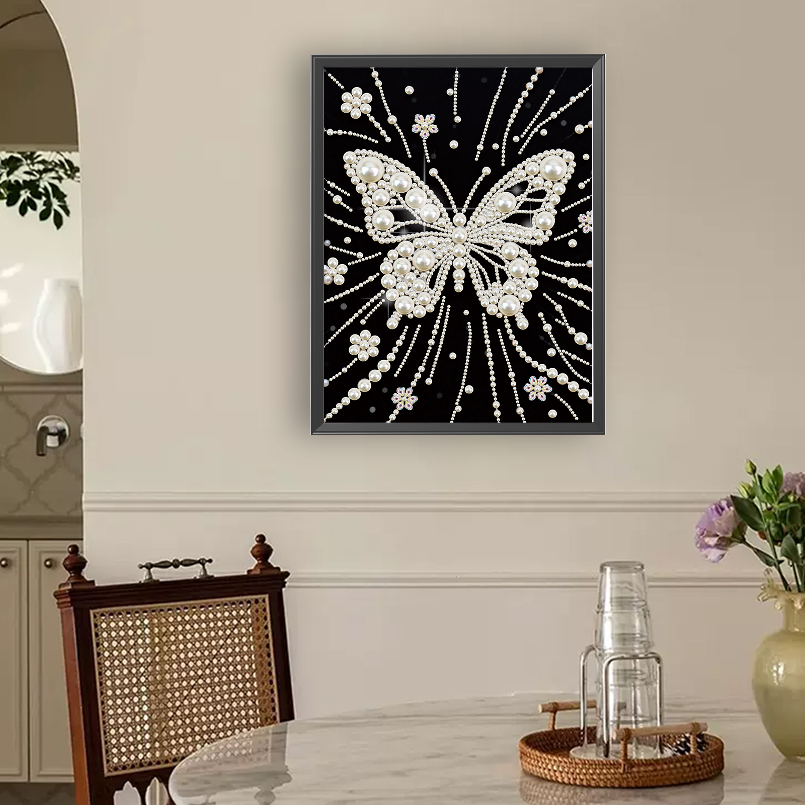 DIY Pearl Art Painting for Hom - Resin Art Wall ulasan dan harga