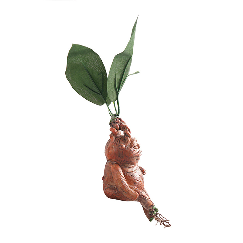 1PCS Mandrake Grass Resin Stat - Resin Art For Anniversary Gift ulasan dan harga