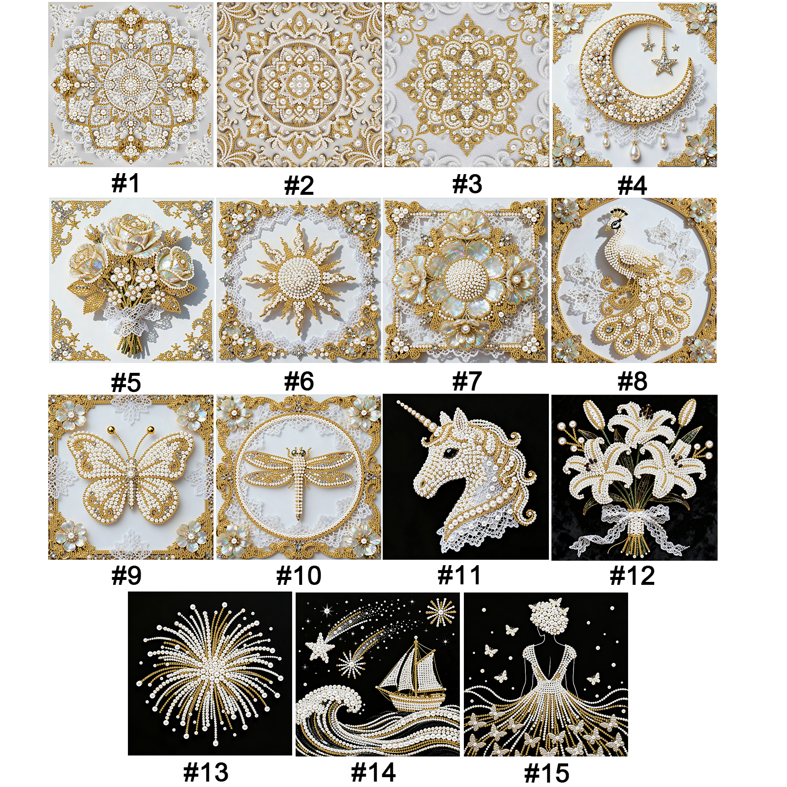 DIY Pearl Painting Kit for Hom - Resin Art Frame ulasan dan harga