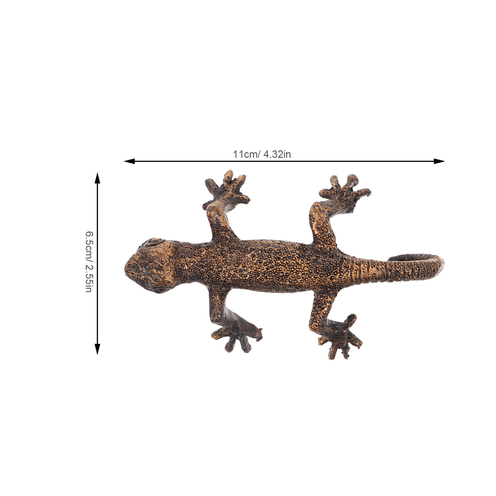 Gecko Wall Hanging Garden Deco - Resin Art Wall ulasan dan harga
