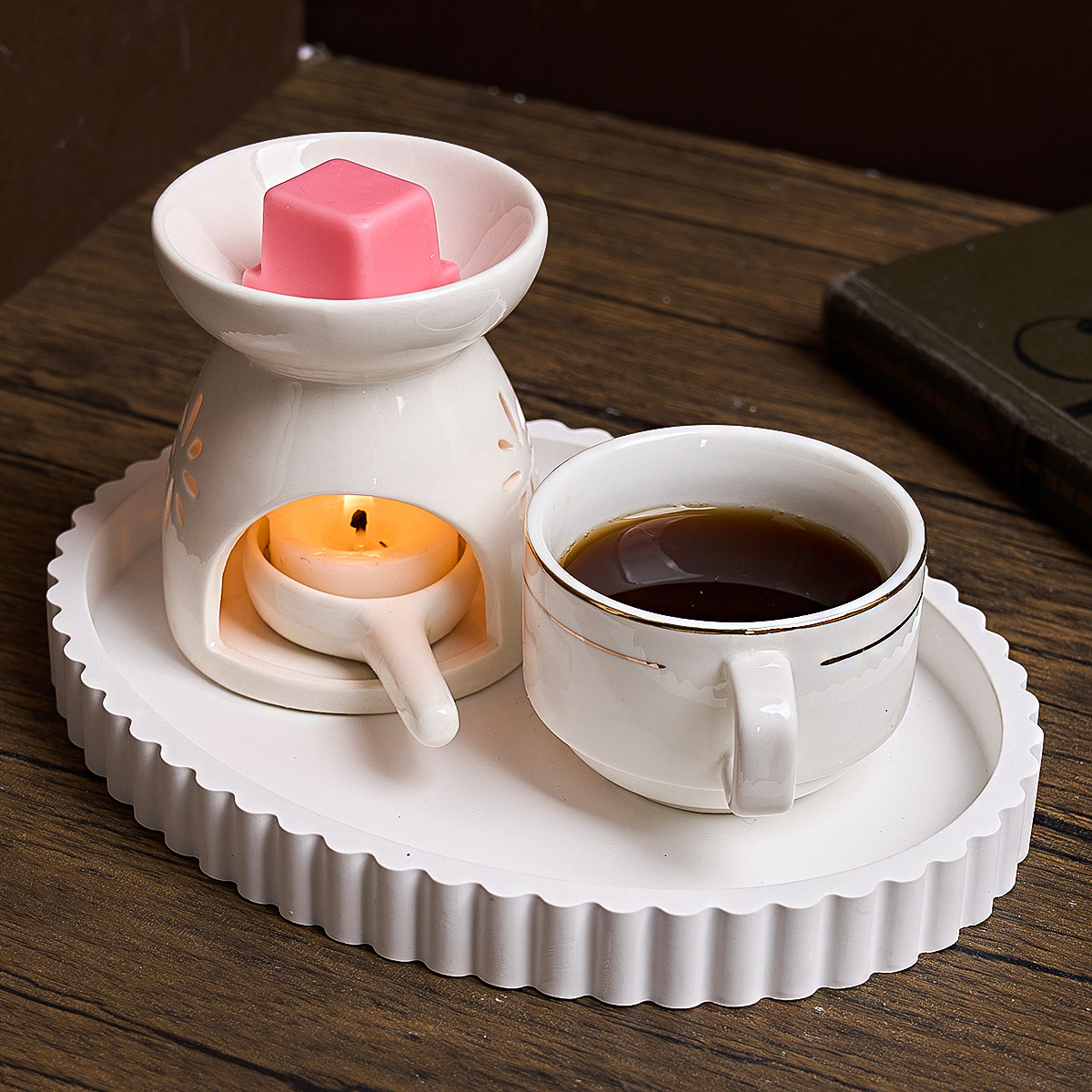 DIY Concrete Tray Silicone Mol - Resin Art Tray ulasan dan harga