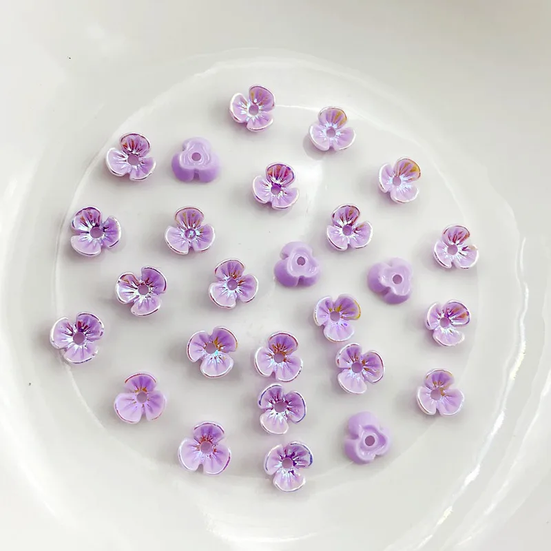 30PCS  fashion Style Nail Art  - Resin Art Rose Petals ulasan dan harga