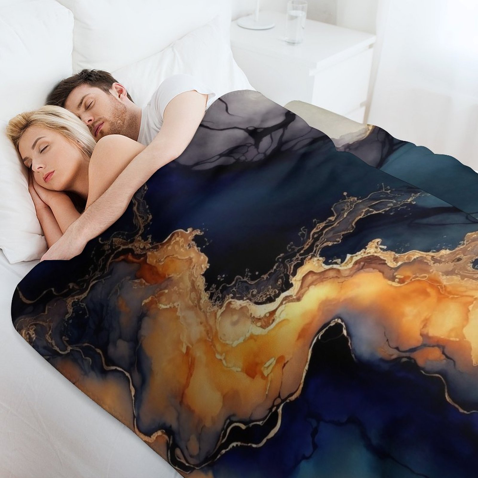 Volcanic Waves - Abstract Alco - Resin Art Alcohol Ink ulasan dan harga