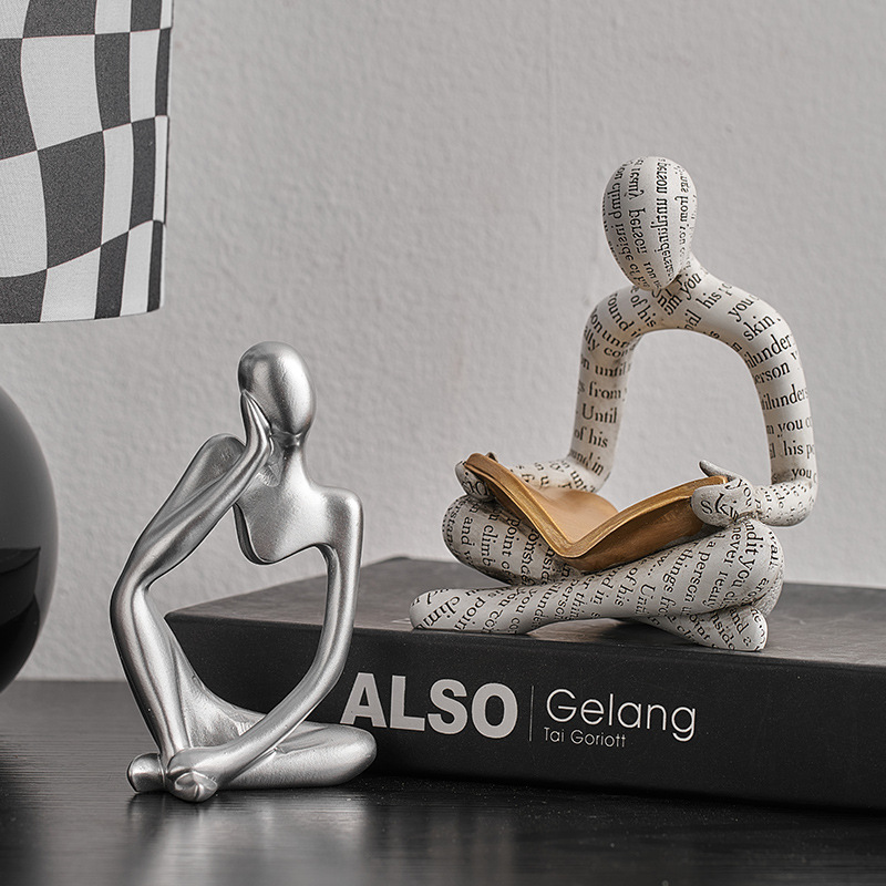 Romantic Couple Resin Sculptur - Resin Art For Anniversary Gift ulasan dan harga