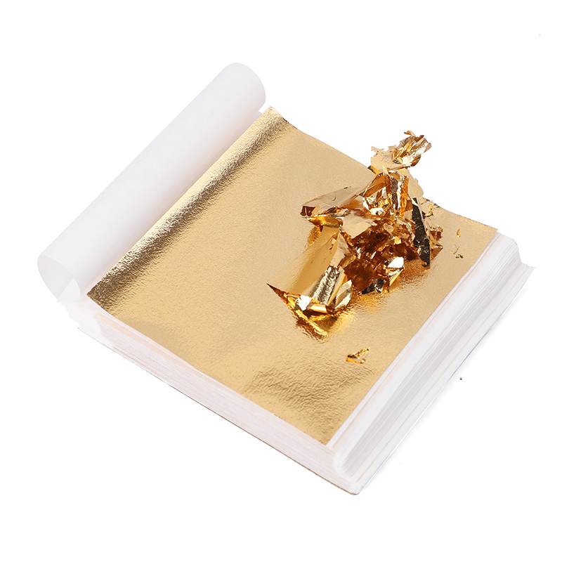 100pcs Imitation Shiny Gold Sl - Resin Art For Anniversary Gift ulasan dan harga