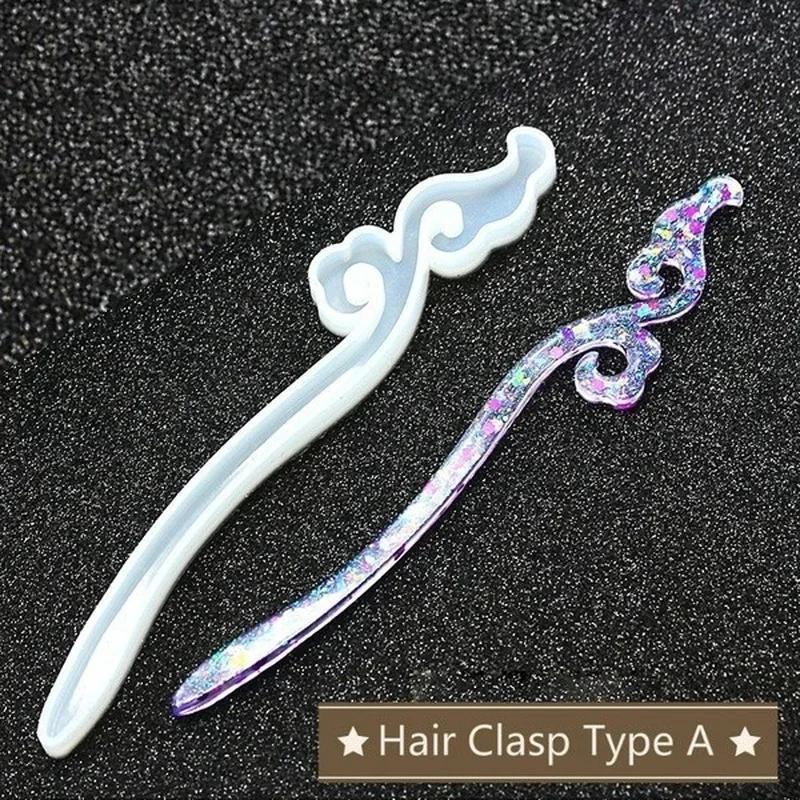 New Transparent Hairpin Silico - Resin Art Jewelry Kit ulasan dan harga