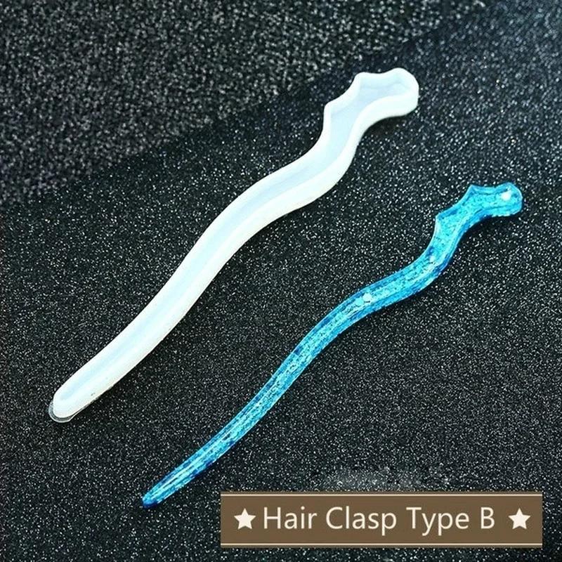 New Transparent Hairpin Silico - Resin Art Jewelry Kit ulasan dan harga