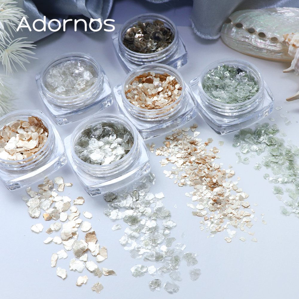 6 Colors Irregular Marble Mica - Mica Flake Resin ulasan dan harga