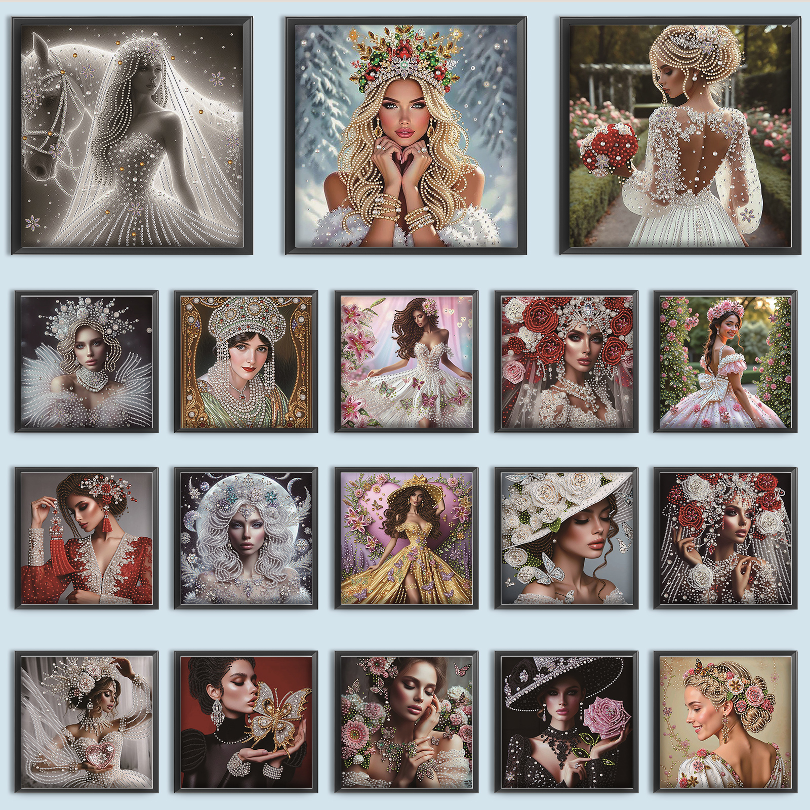 Beauty Special Shaped 5D DIY P - Resin Art Wall ulasan dan harga