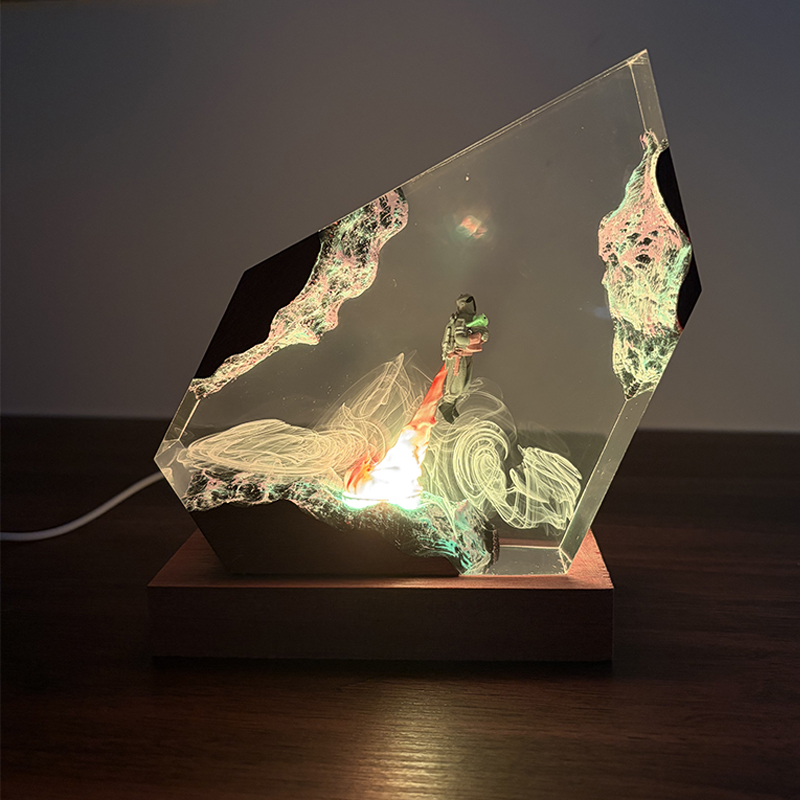 Sci-fi Anime Figure Organism R - Resin Art Lamp ulasan dan harga
