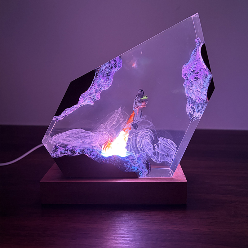 Sci-fi Anime Figure Organism R - Resin Art Lamp ulasan dan harga