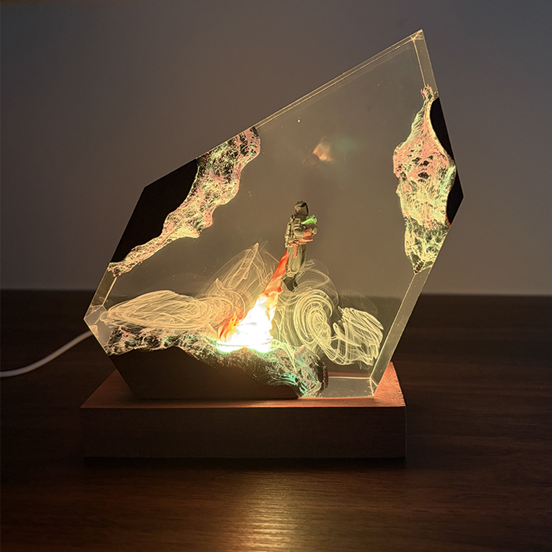 Sci-fi Anime Figure Organism R - Resin Art Lamp ulasan dan harga