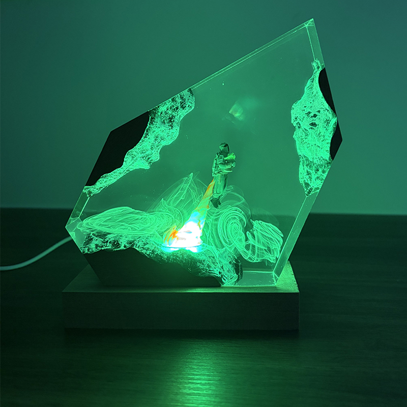 Sci-fi Anime Figure Organism R - Resin Art Lamp ulasan dan harga