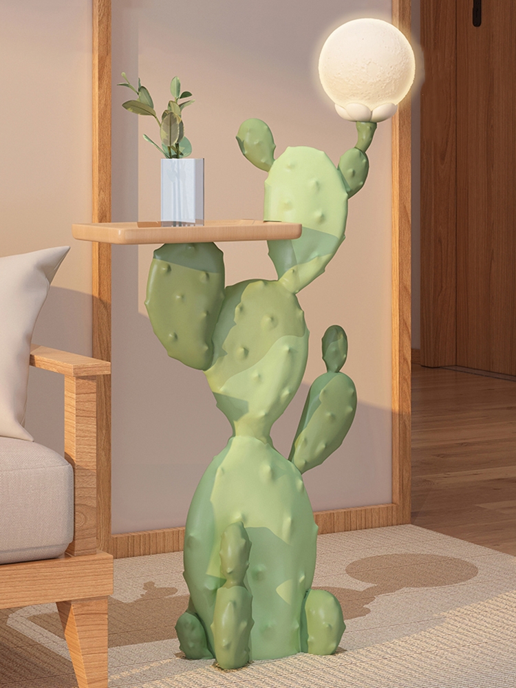 Home Decor 129CM Cactus Statue - Resin Art Coffee Table ulasan dan harga