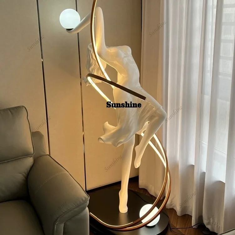 Abstract Sculpture 3-color Lig - Resin Art Lamp ulasan dan harga