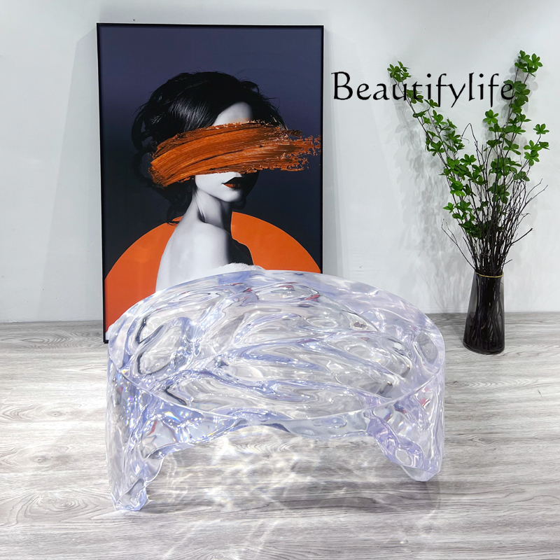 Modern minimalist art special- - Resin Art Coffee Table ulasan dan harga