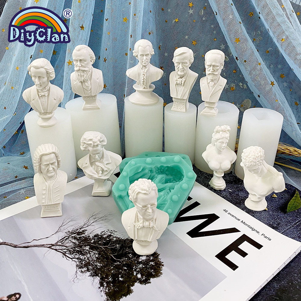 20 Styles Simulation Figure St - Resin Art Sculptures ulasan dan harga