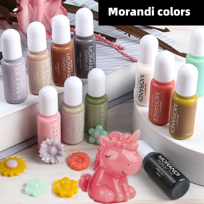 24Colors Morandi Opaque Color  - Resin Art Alcohol Ink ulasan dan harga