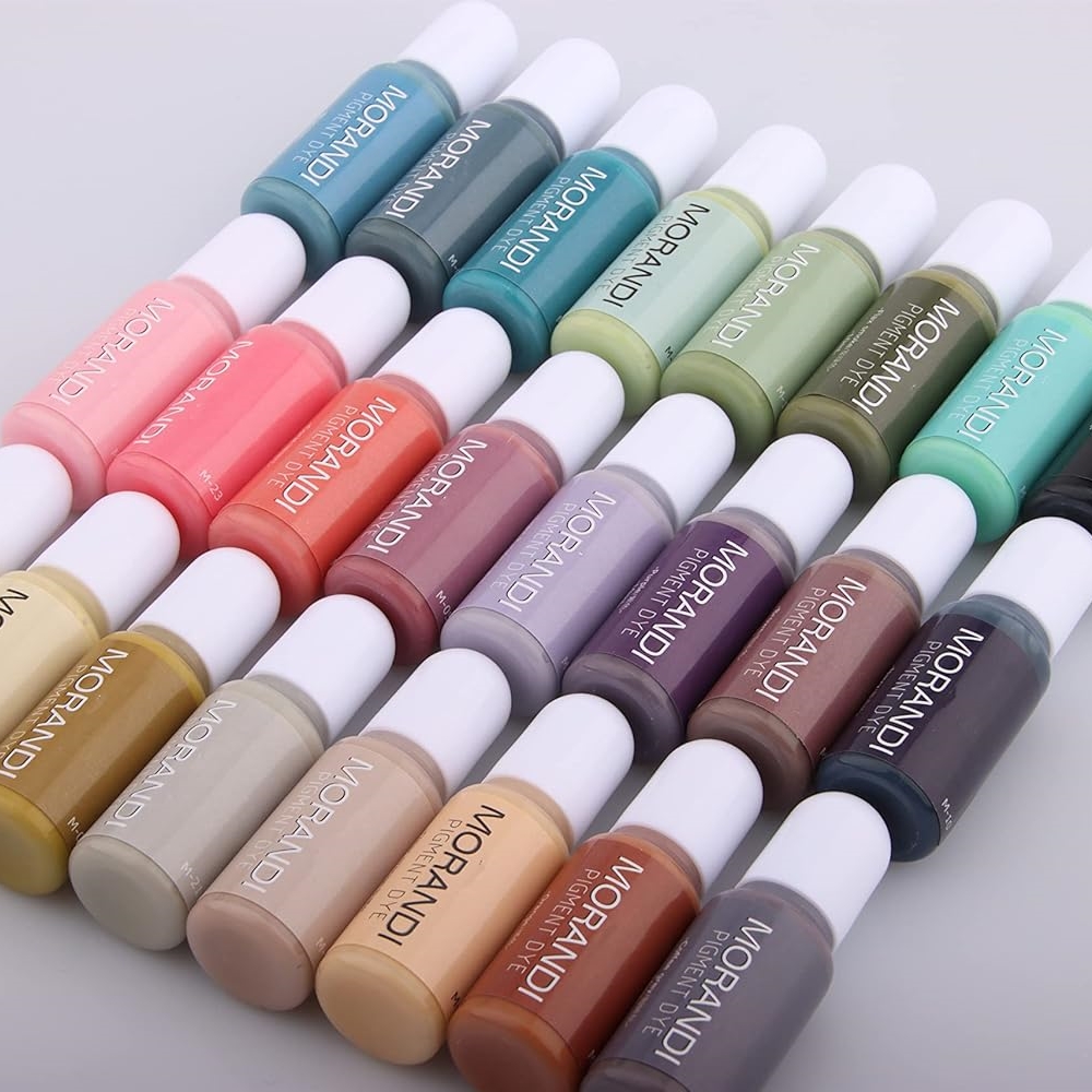 24Colors Morandi Opaque Color  - Resin Art Alcohol Ink ulasan dan harga
