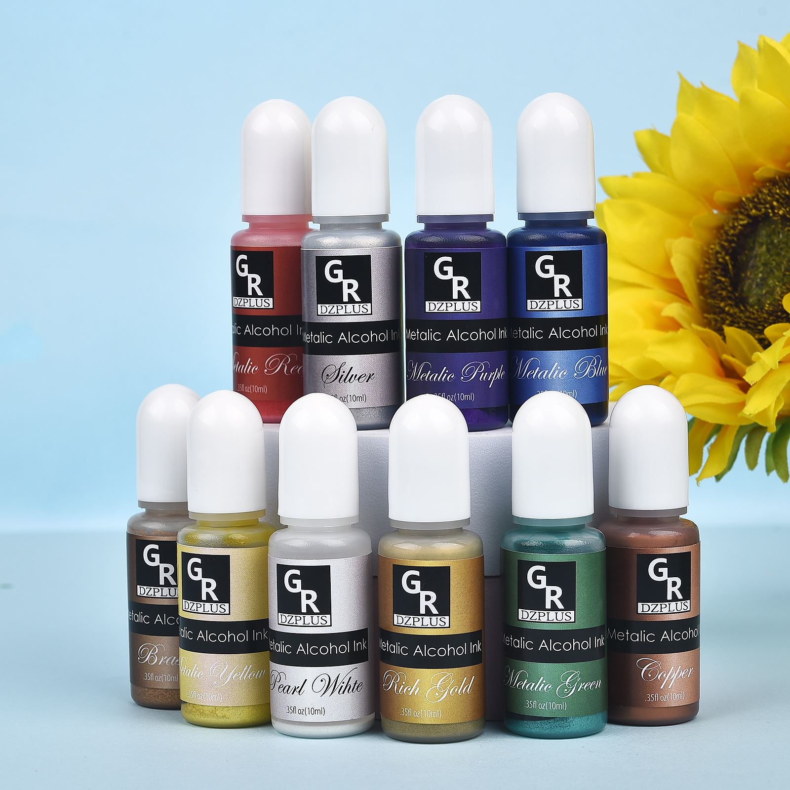 10ml/15ml Art Ink Alcohol Resi - Resin Art Alcohol Ink ulasan dan harga