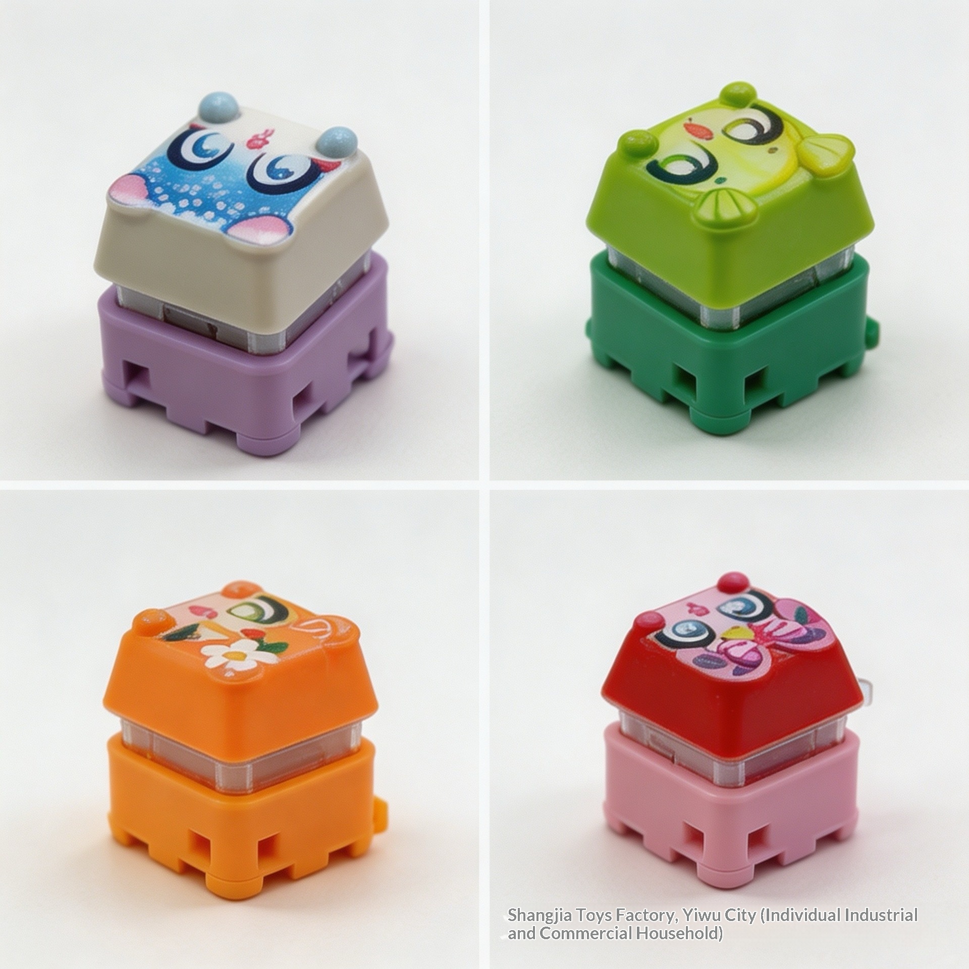 Clickeez Fidget Keycap Keychai - Resin Art Keychain ulasan dan harga