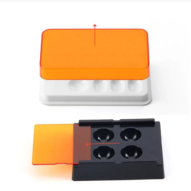 4/8 Slots Dental Resin Shade L - Resin Art Case ulasan dan harga