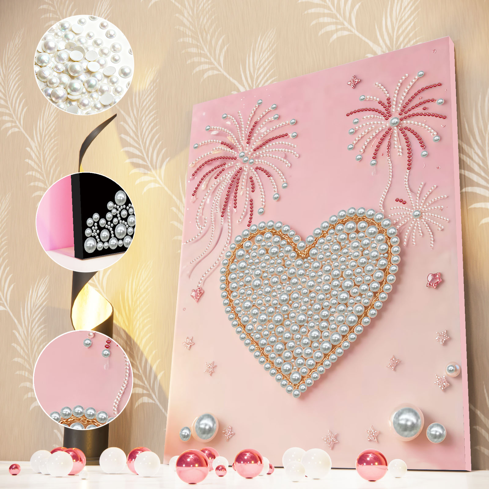 DIY Pearl Art Painting for Adu - Resin Art Frame ulasan dan harga