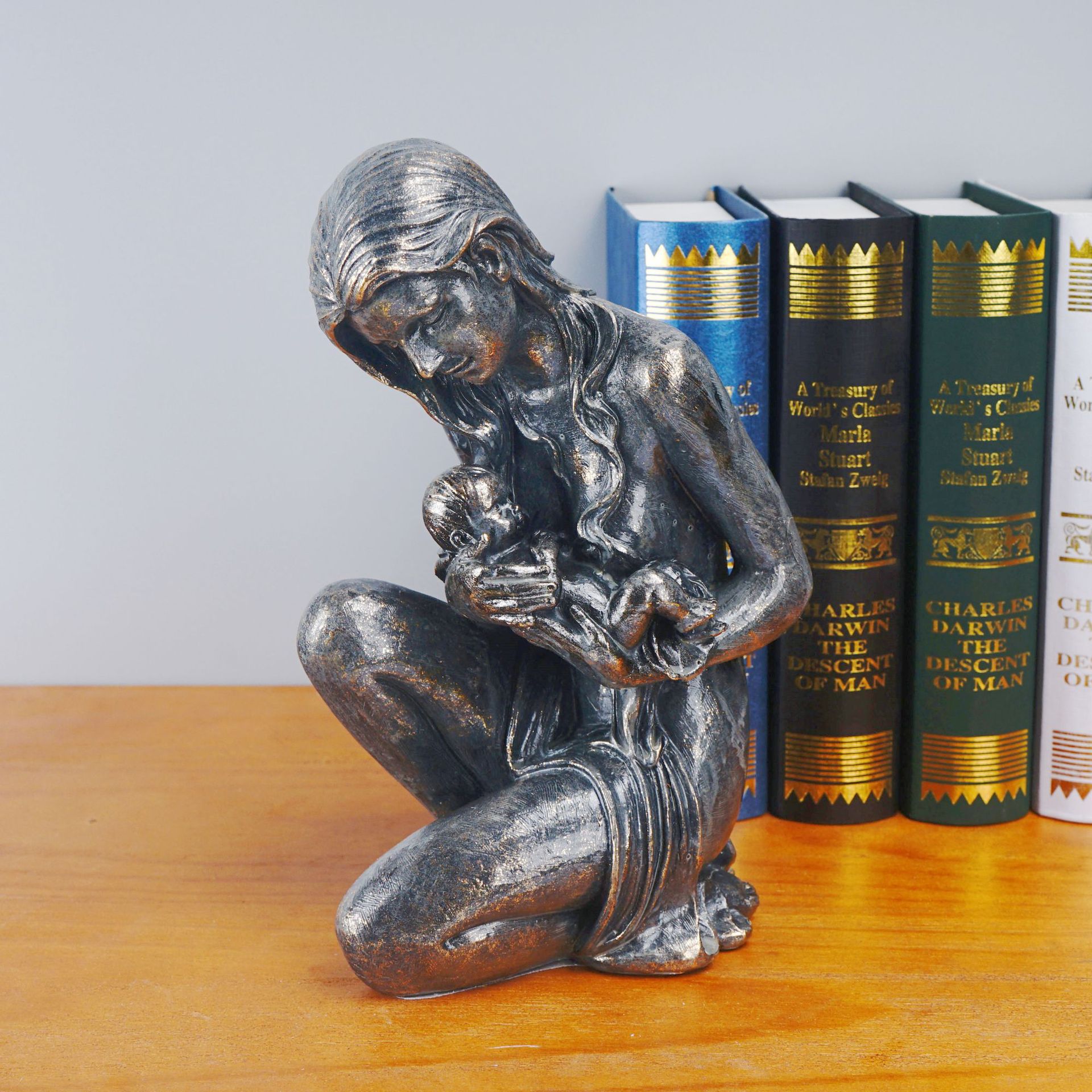Mother Child Resin Sculpture H - Resin Art For Anniversary Gift ulasan dan harga