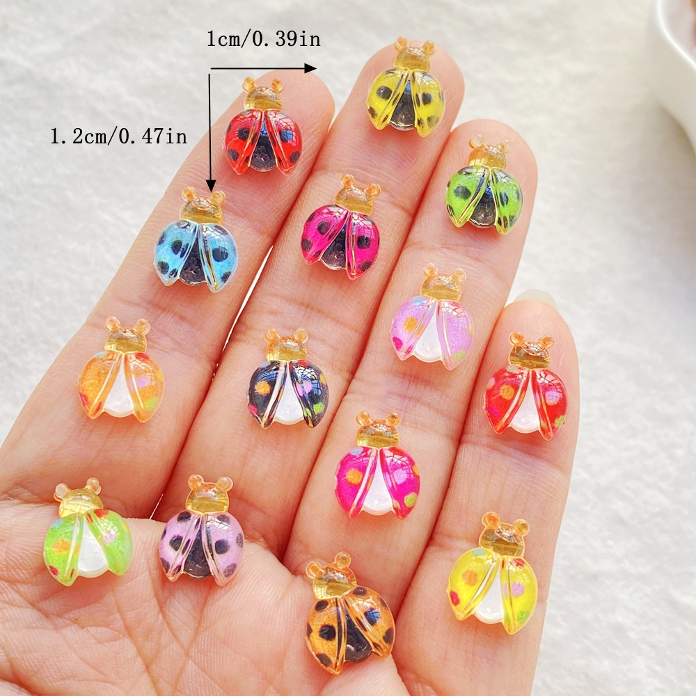 50Pcs Cute Cartoon Mini Cartoo - Resin Art Design For Wedding ulasan dan harga