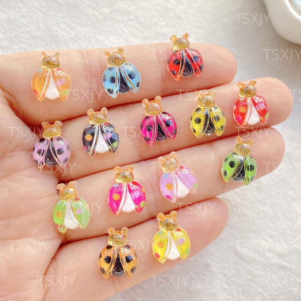 50Pcs Cute Cartoon Mini Cartoo - Resin Art Design For Wedding ulasan dan harga